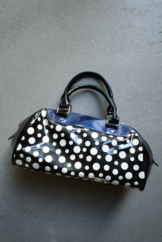 POLKA DOT BARREL BAG (YAYOI KUSAMA STYLE)