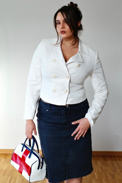 VINTAGE BOGNER DENIM SKIRT