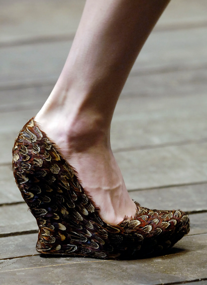 ALEXANDER MCQUEEN F/W 2006 PYTHON BOOTS