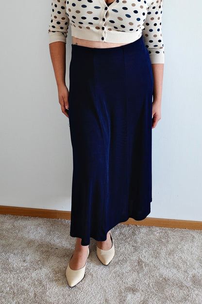 VINTAGE SHEER MAXI SKIRT