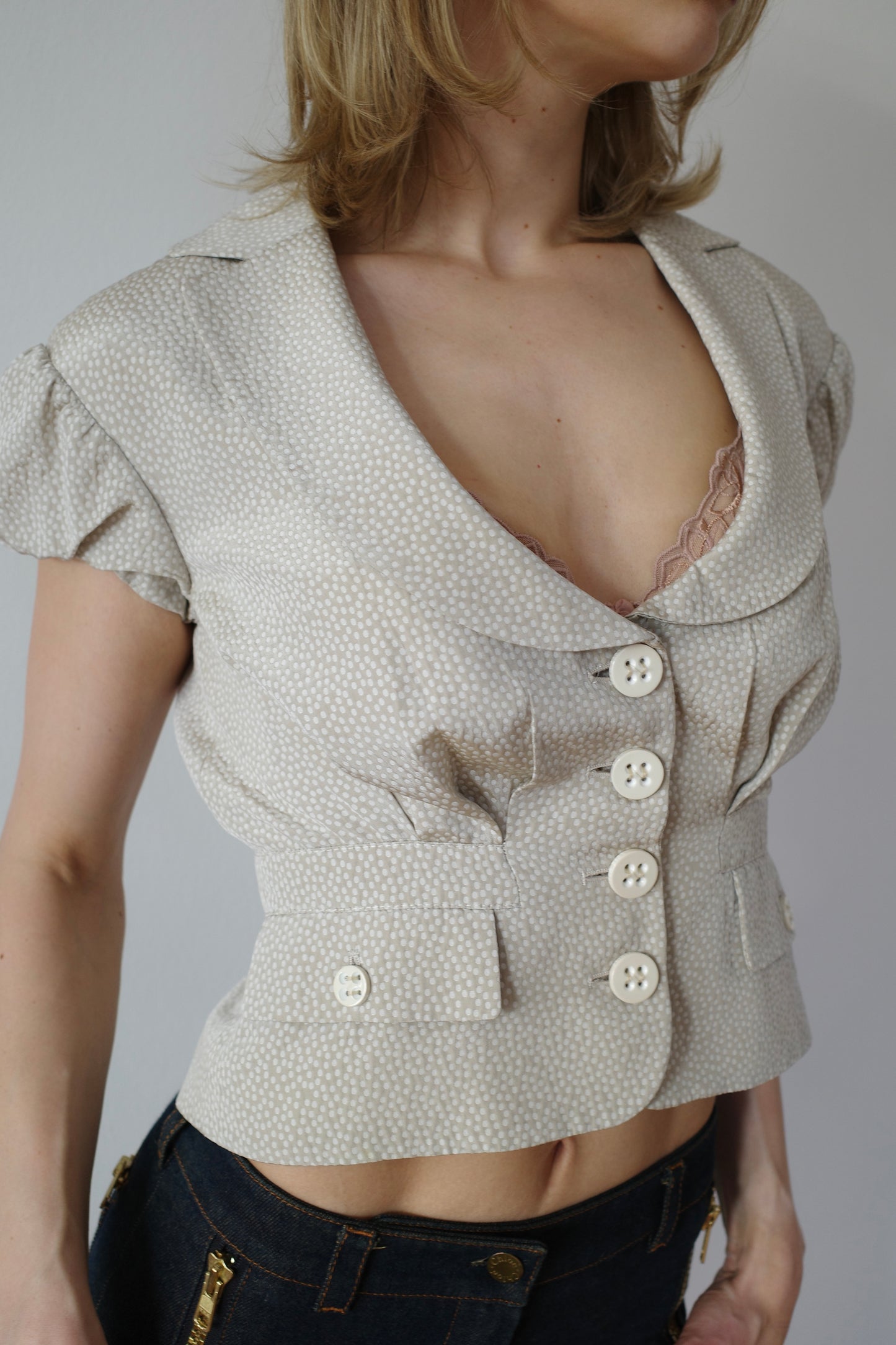 MOSCHINO SHORT BLAZER