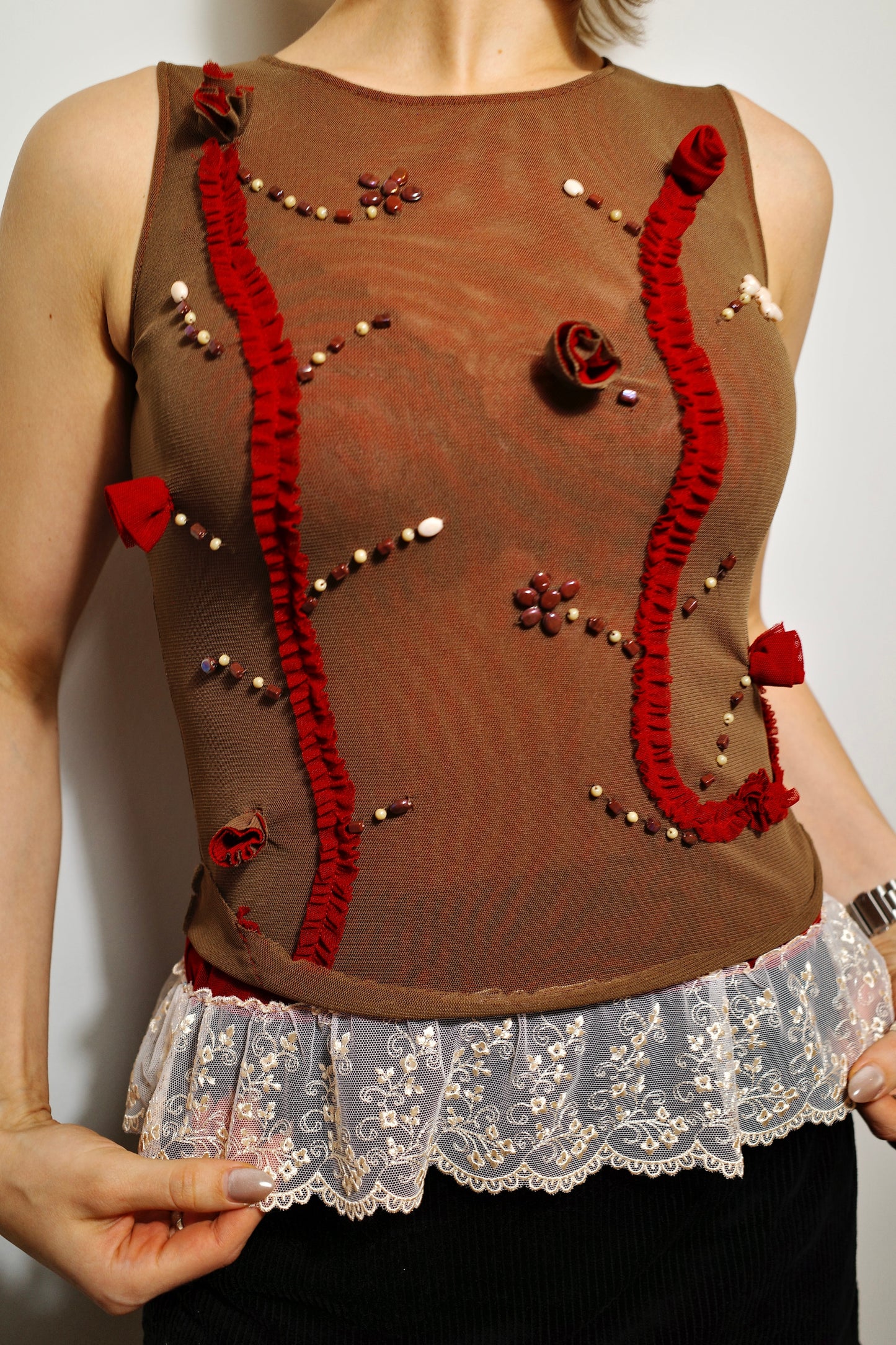 WHIMSICAL TULLE TANKTOP