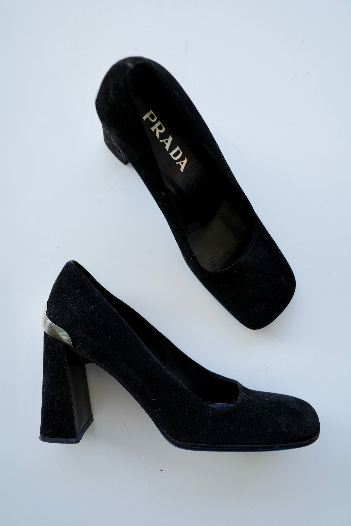 PRADA F/W 1999 SUEDE HEELS