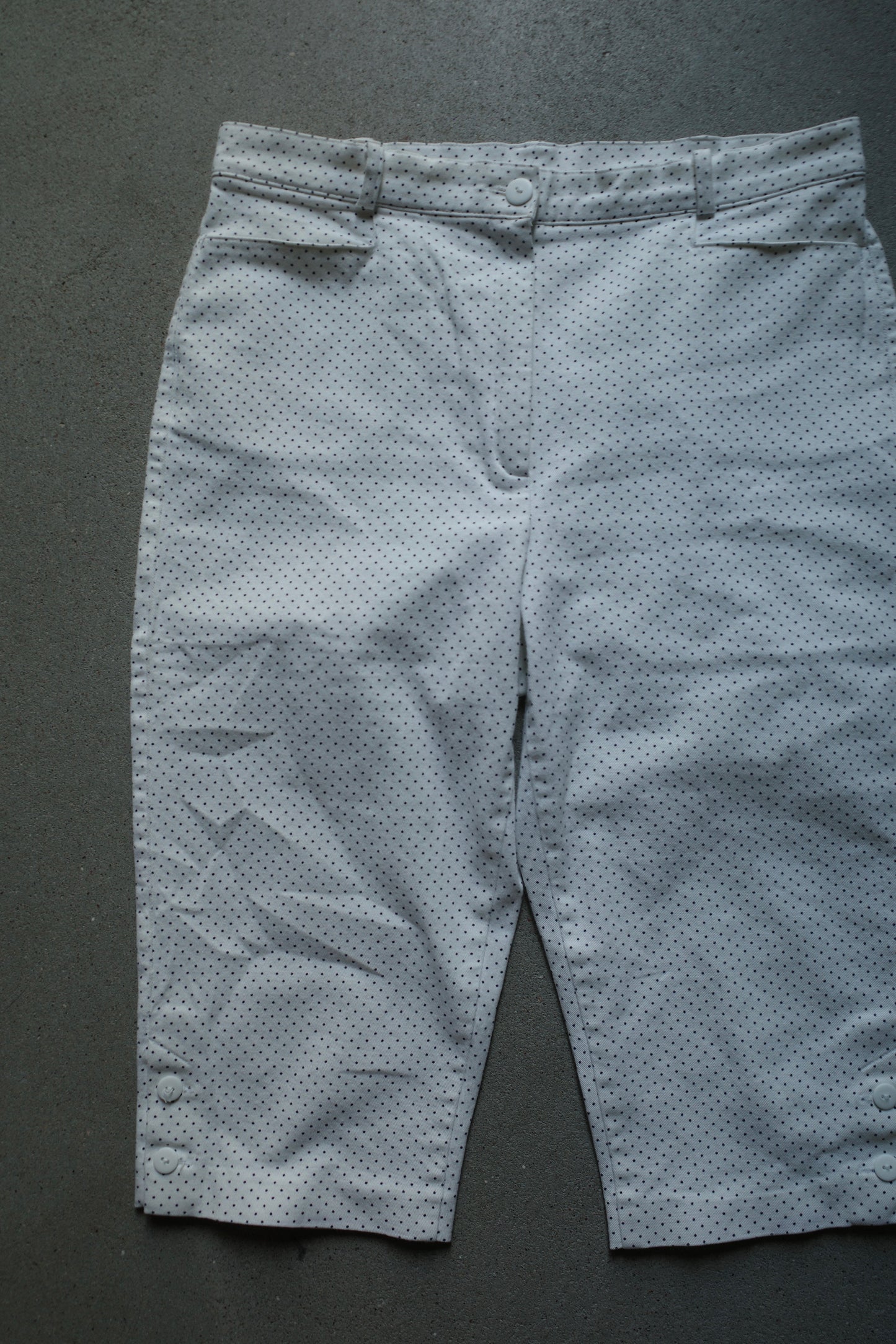 VINTAGE POLKA DOT CAPRI PANTS