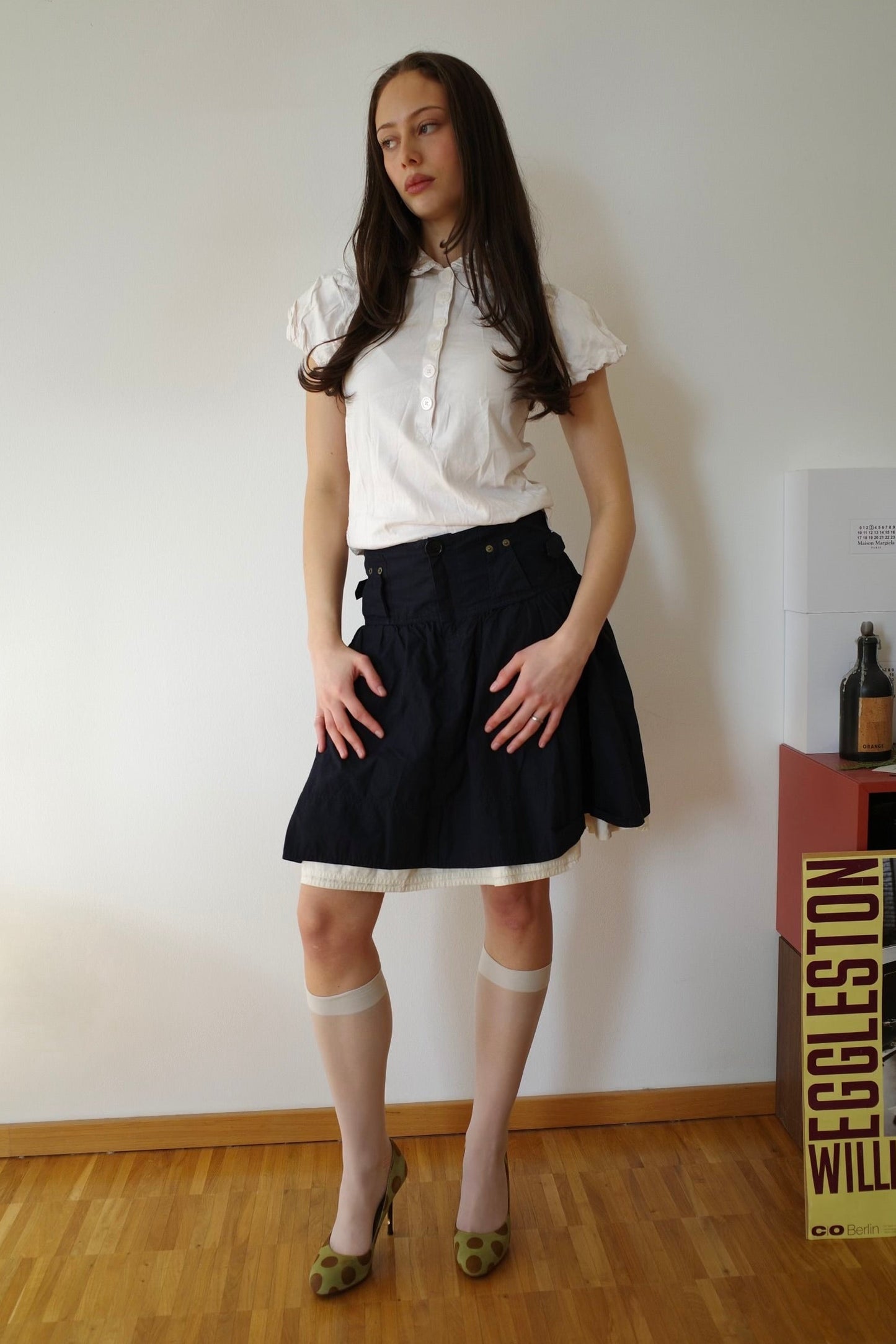 MARC JACOBS DOUBLE LAYERED PETTICOAT SKIRT