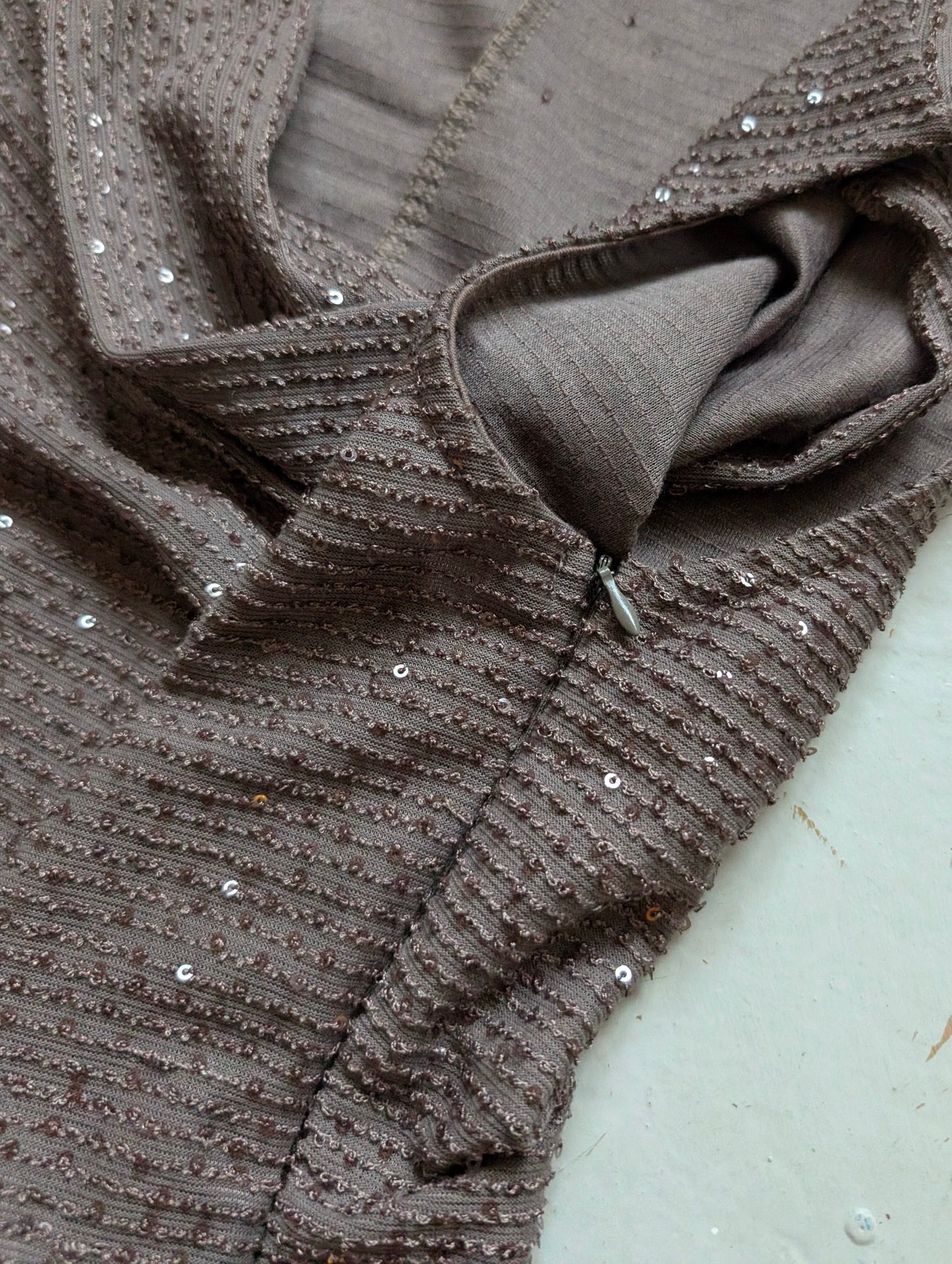 Ruffle Glitter Dress