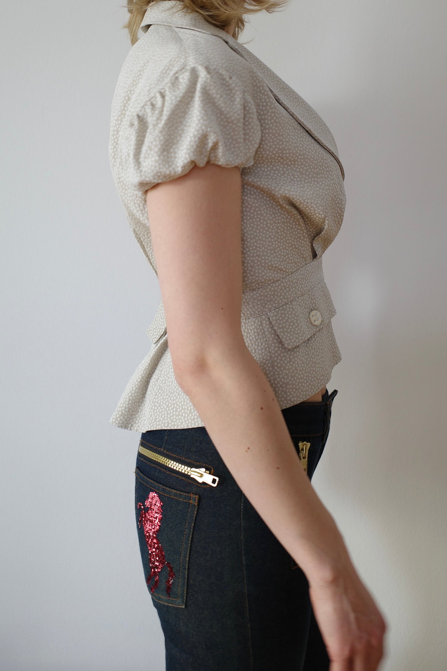 MOSCHINO SHORT BLAZER