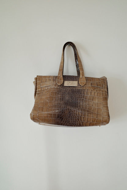 LARGE CROC BAG