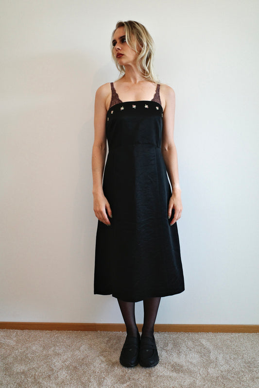 Vintage Beaded Tube Dress