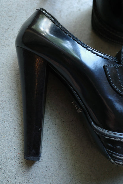 PRADA S/S 2009 LOAFER HEELS