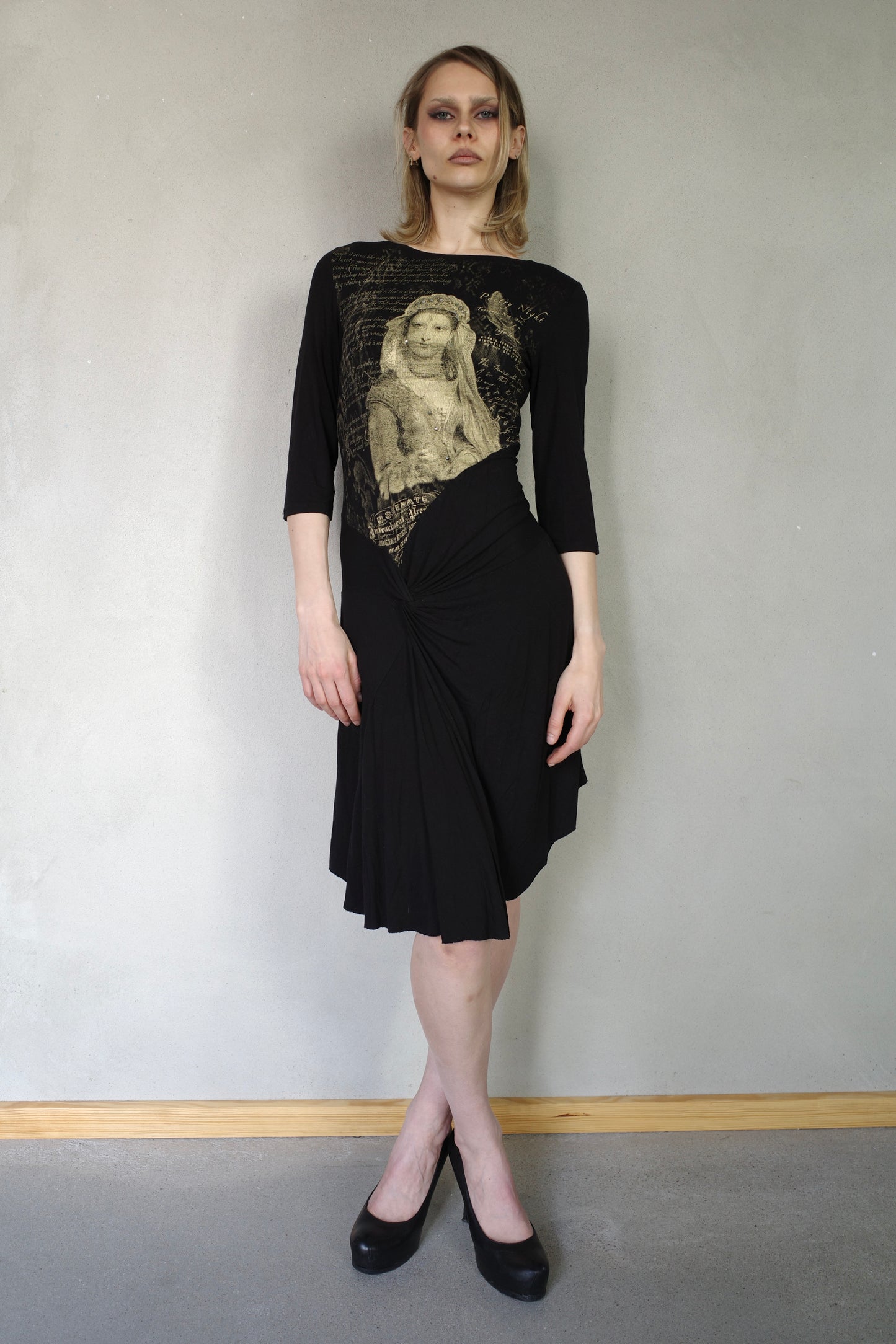 VINTAGE MURATI PRINT DRESS