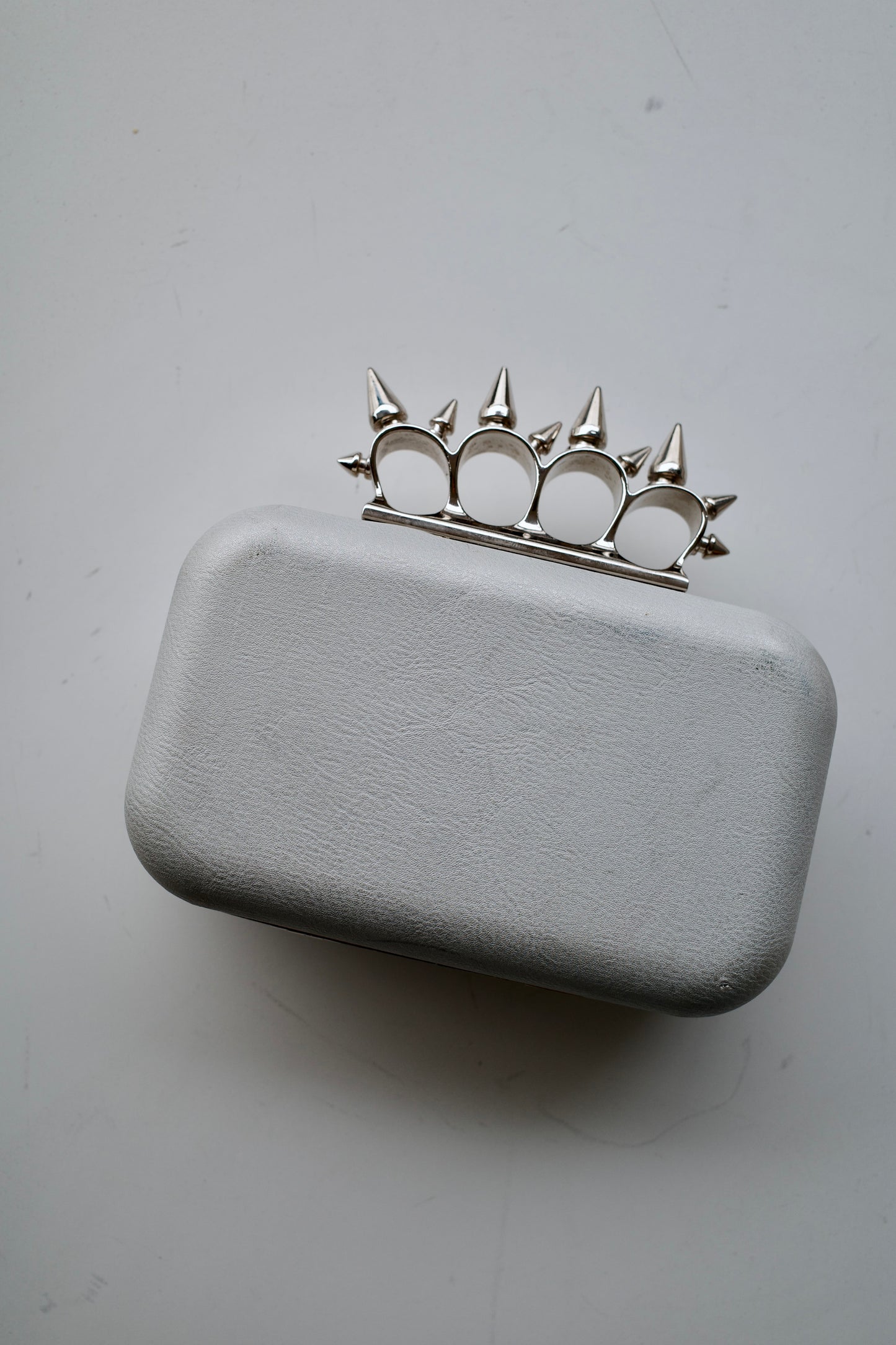 STUDDED "MCQUEEN" DUPE CLUTCH