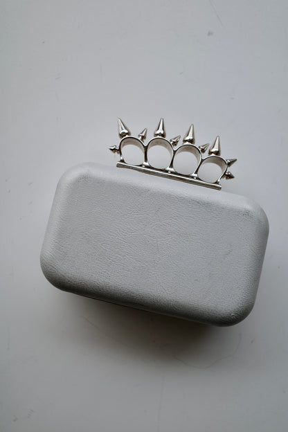 STUDDED "MCQUEEN" DUPE CLUTCH