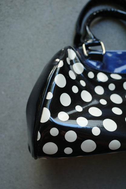 POLKA DOT BARREL BAG (YAYOI KUSAMA STYLE)