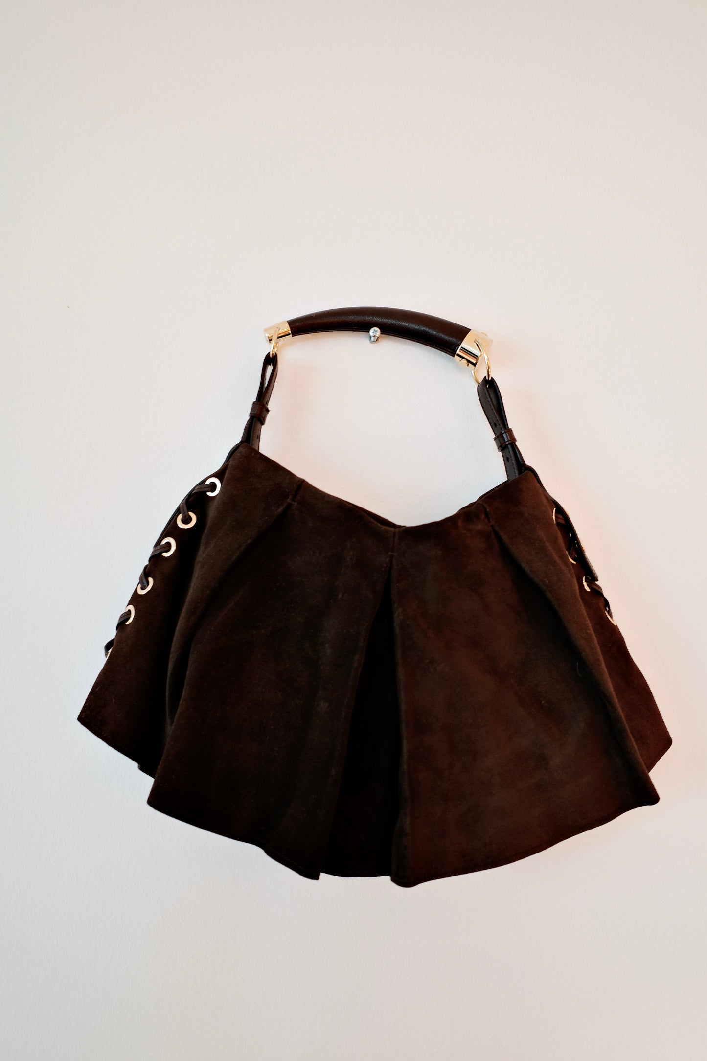 YSL MOMBASA 2002 SUEDE BAG