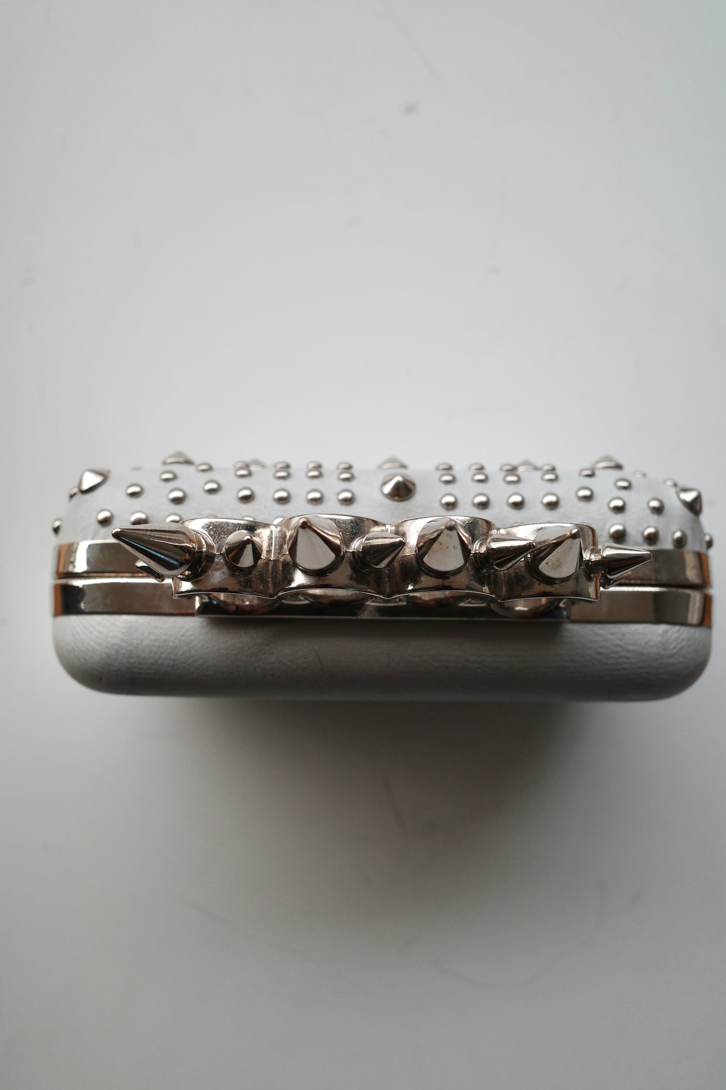 STUDDED "MCQUEEN" DUPE CLUTCH