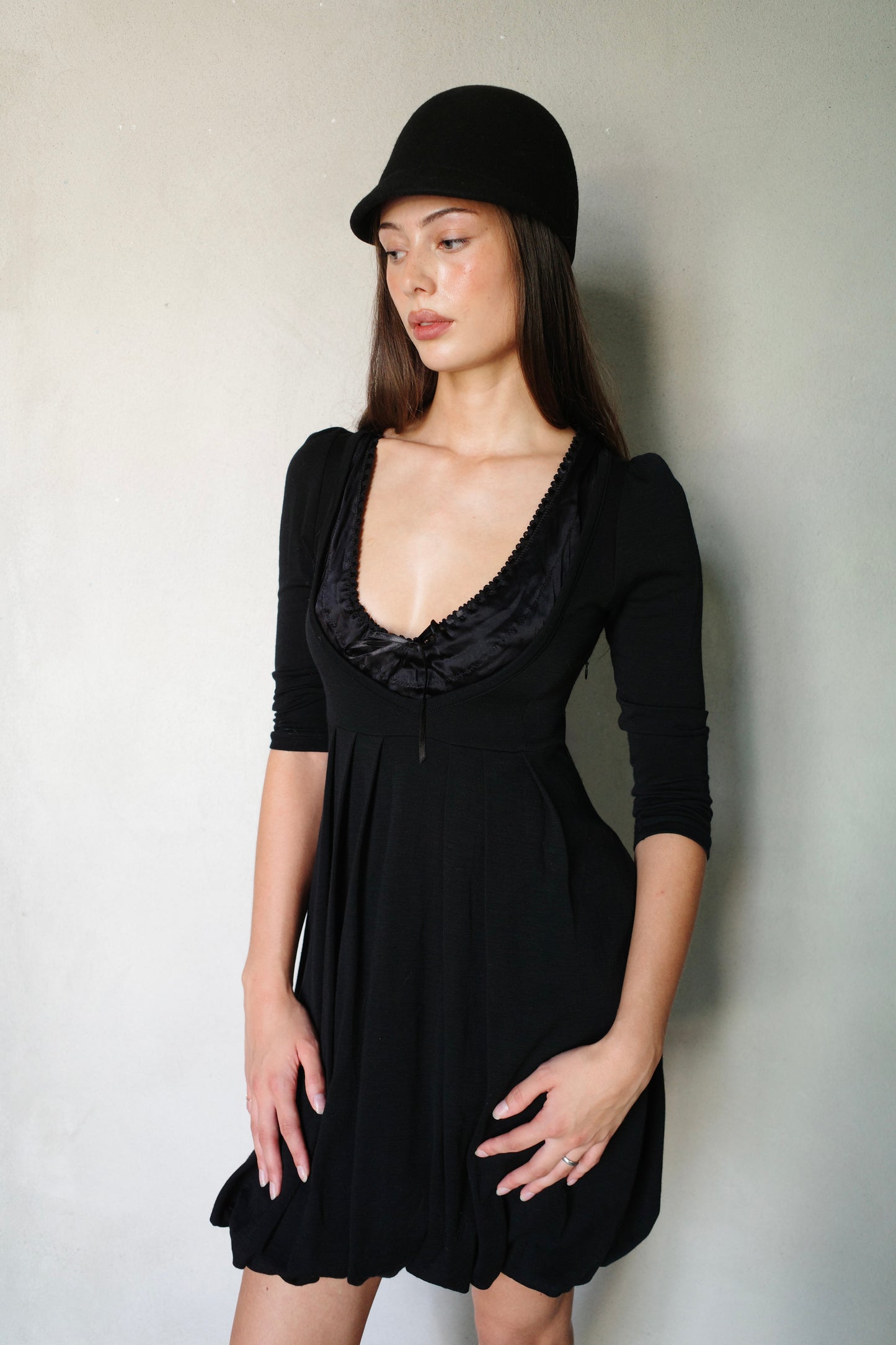 LITTLE BLACK DRESS /W BUSTIER