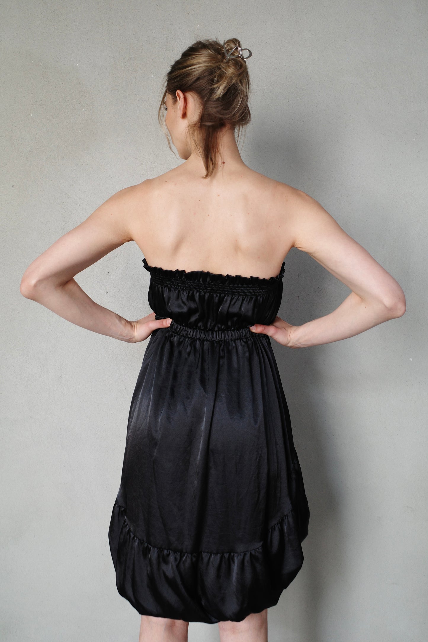 BANDEAU BALLOON DRESS