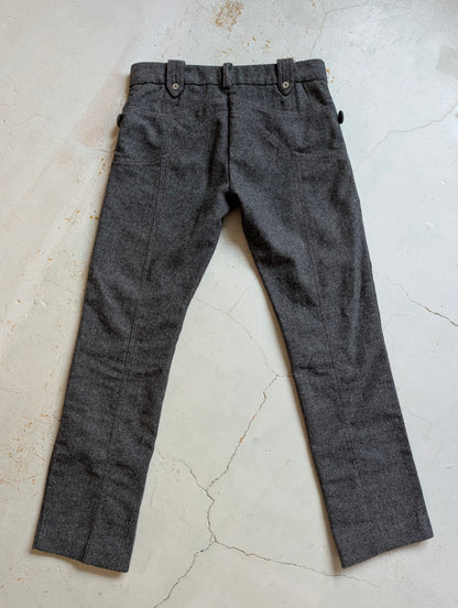 ROBERTO CAVALLI WOOL PANTS