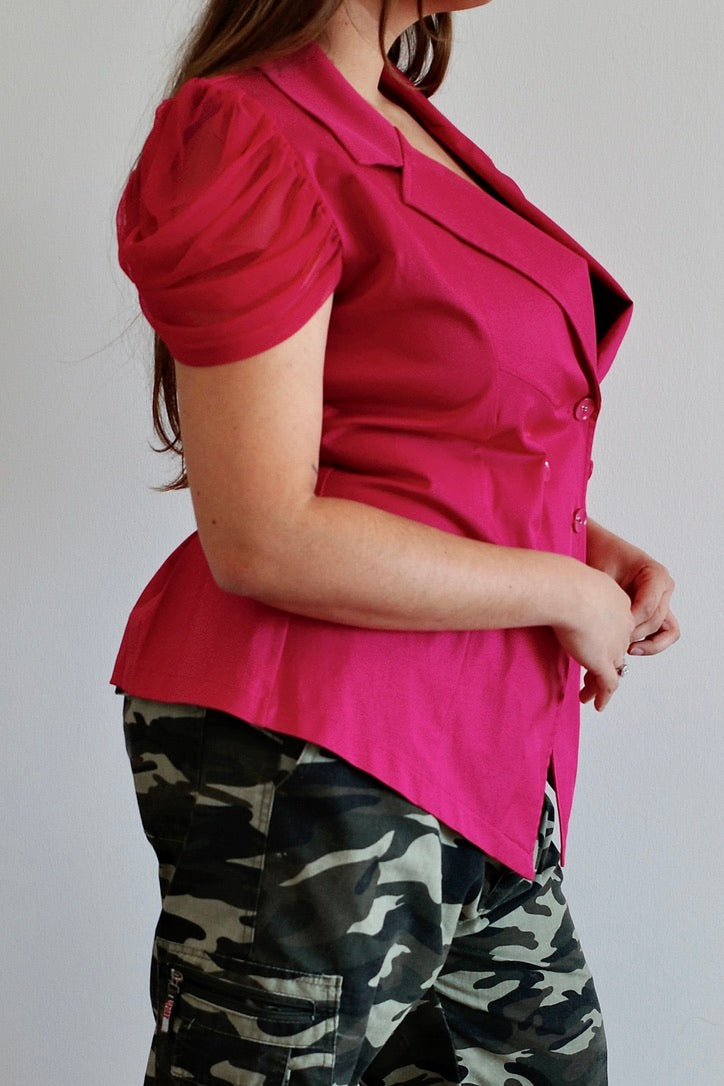 STATEMENT SHIRT BLAZER