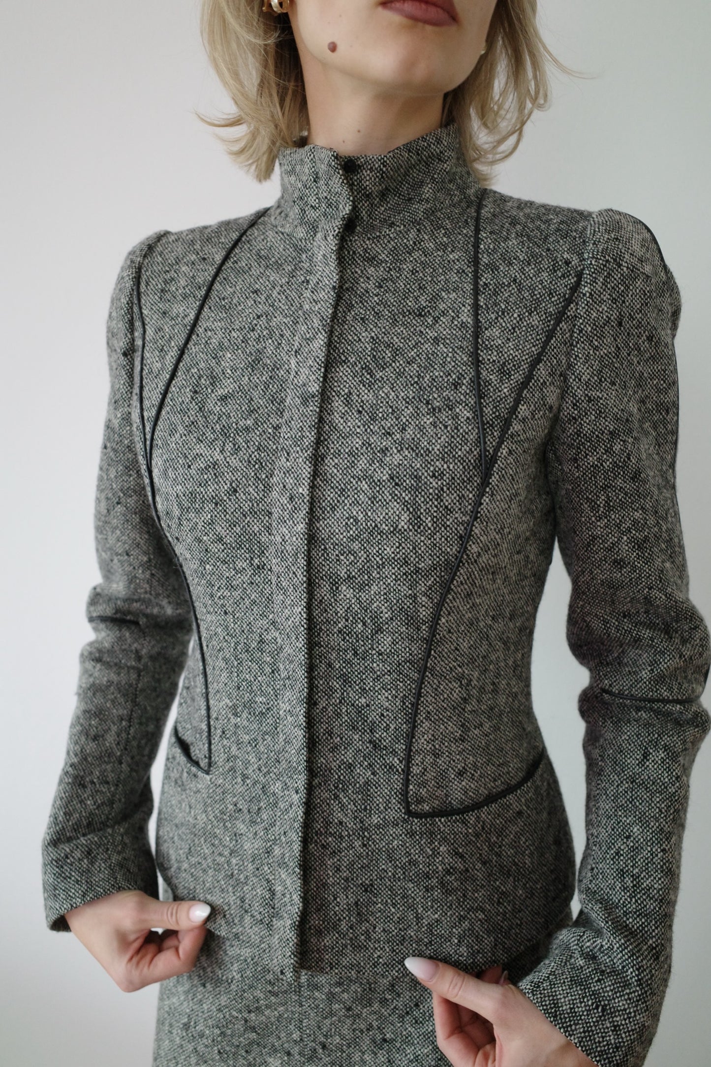 ALEXANDER MCQUEEN F/W 2004 TWO PIECE WOOL SUIT