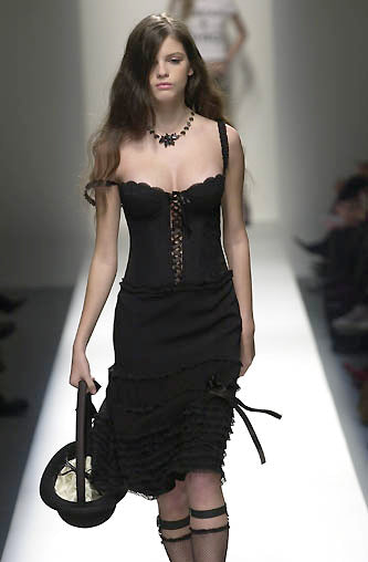 MOSCHINO F/W 2000 CORSET DRESS