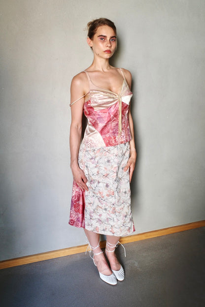 VINTAGE SILKY ENSEMBLE (ROSÉ)