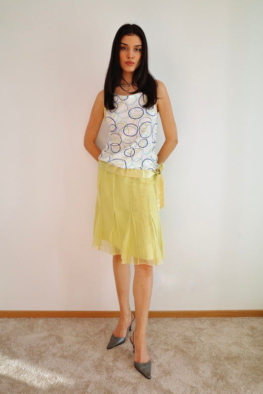 RENATO NUCCI SILK SKIRT