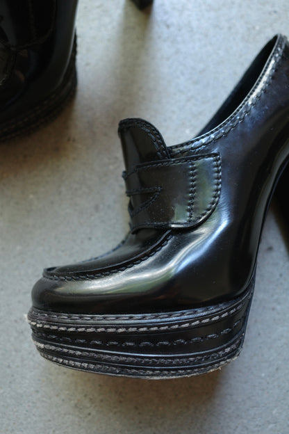 PRADA S/S 2009 LOAFER HEELS