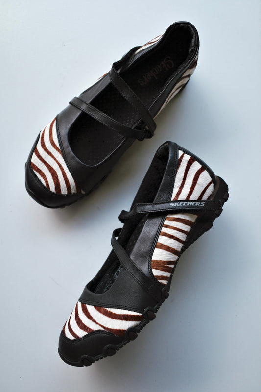 SKECHER'S ZEBRA FLATS