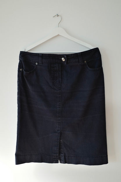 VINTAGE BOGNER DENIM SKIRT