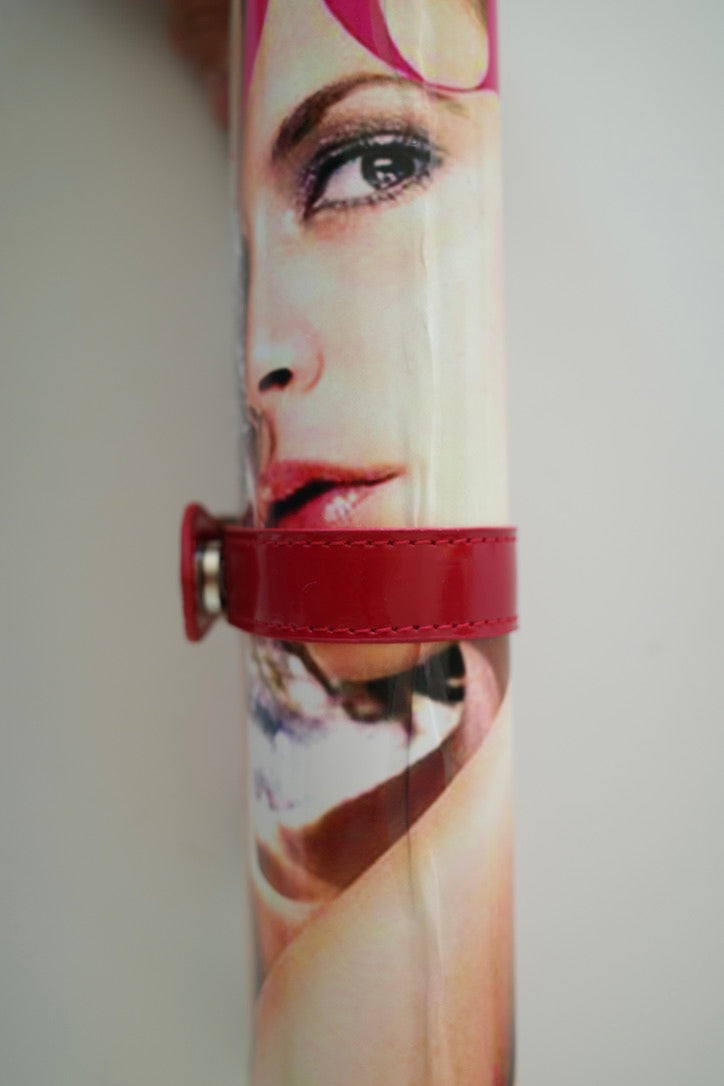 MAGAZINE CLUTCH (RED)