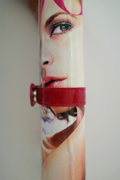 MAGAZINE CLUTCH (RED)