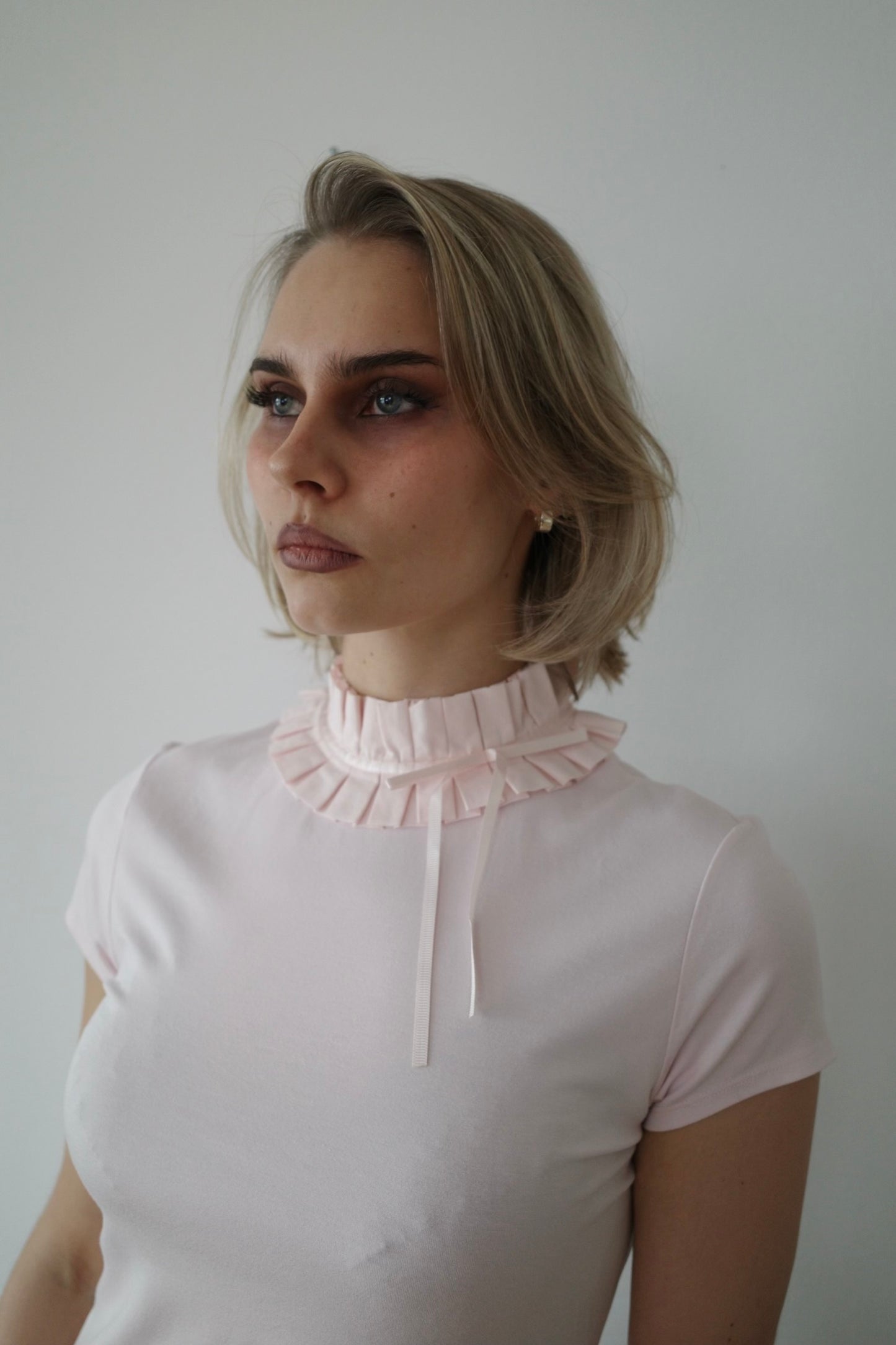 TED BAKER BOW COLLAR SHIRT