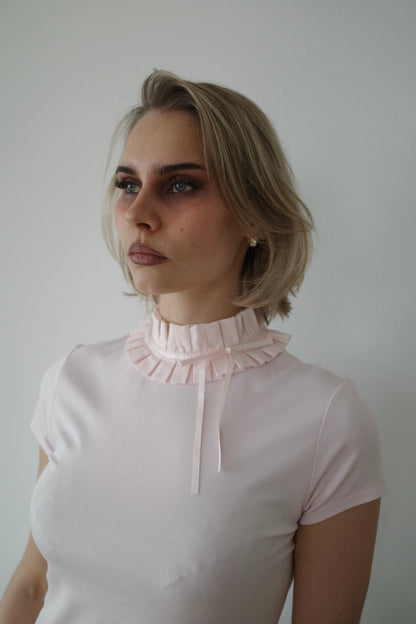 TED BAKER BOW COLLAR SHIRT