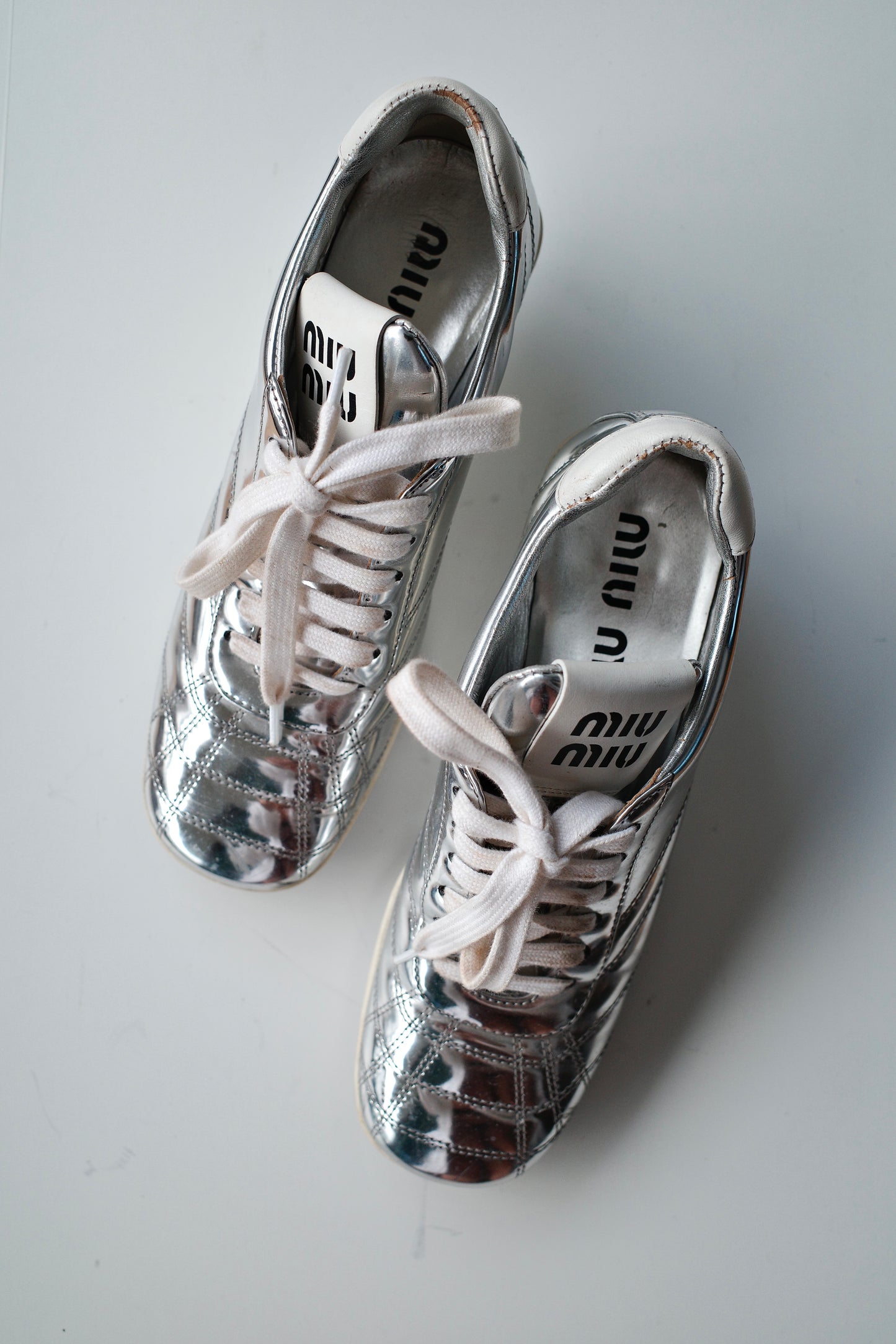 MIU MIU S/S 2021 SNEAKER HEELS