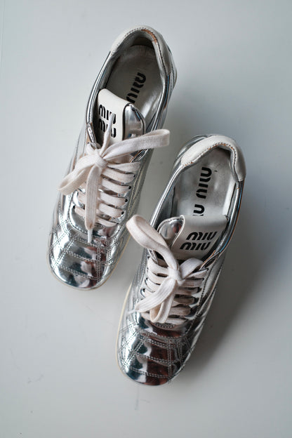 MIU MIU S/S 2021 SNEAKER HEELS
