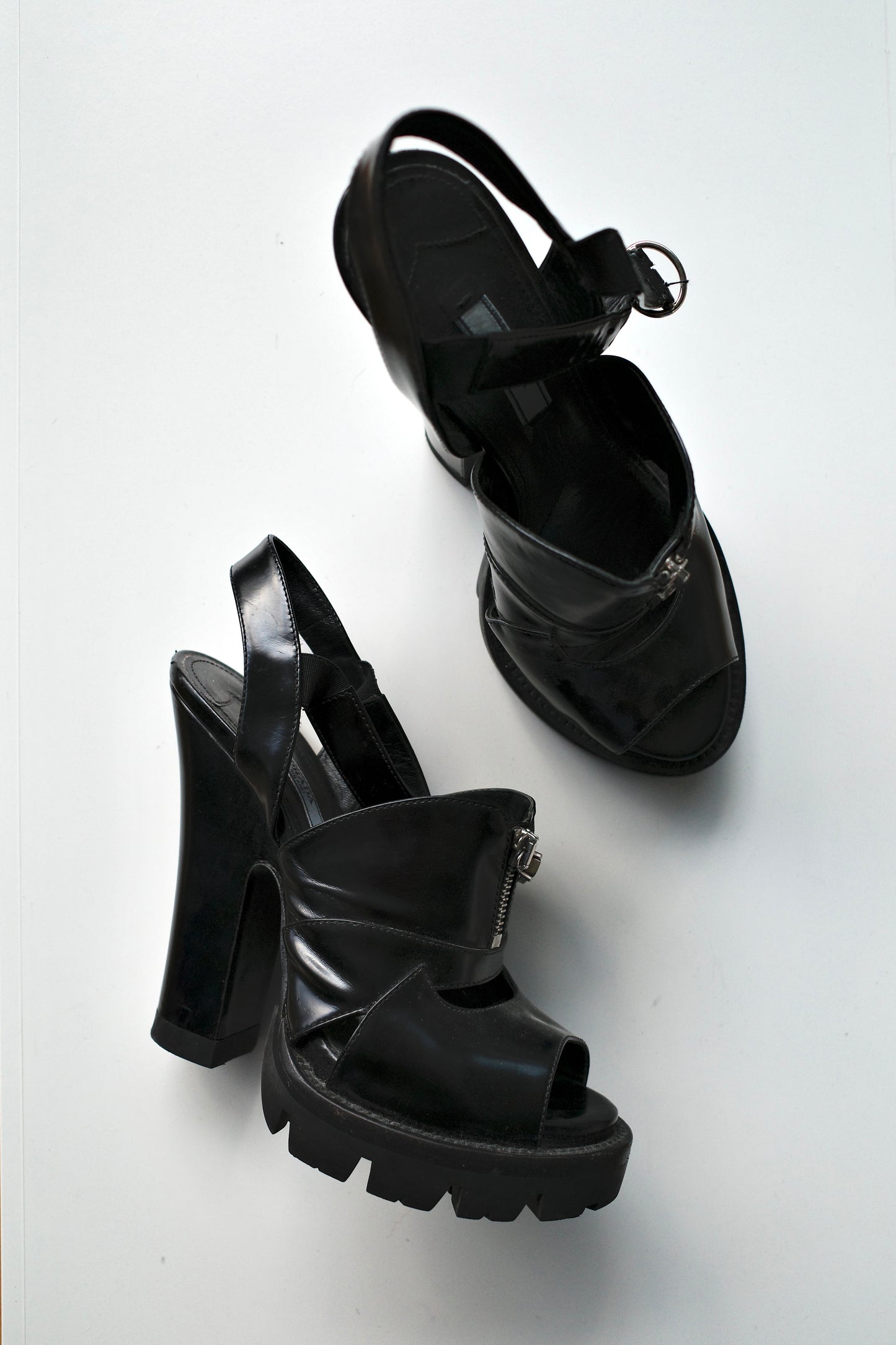 PRADA F/W2013 CLOG HEELS