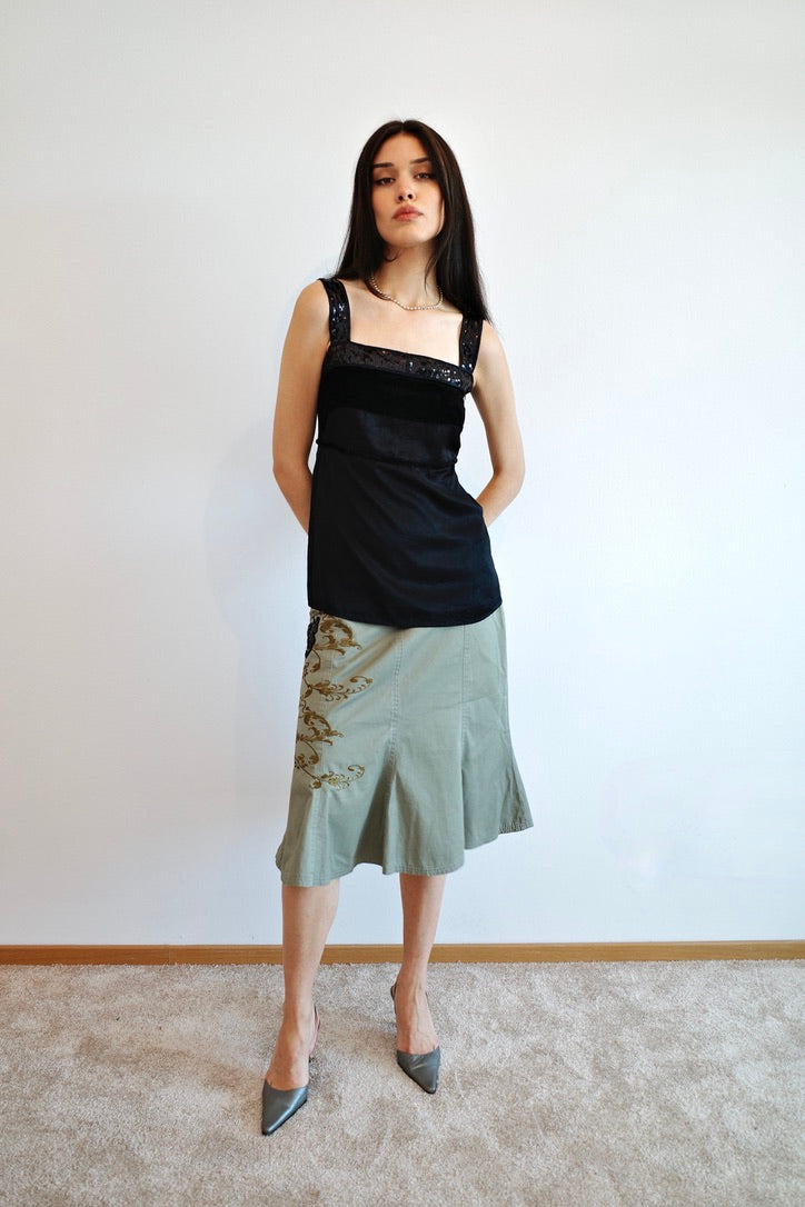 ST. MARTINS VINTAGE BELL SKIRT