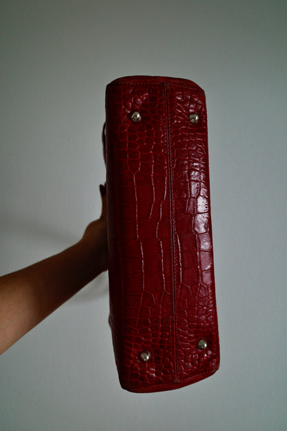 CROCODILE FIRKIN BAG