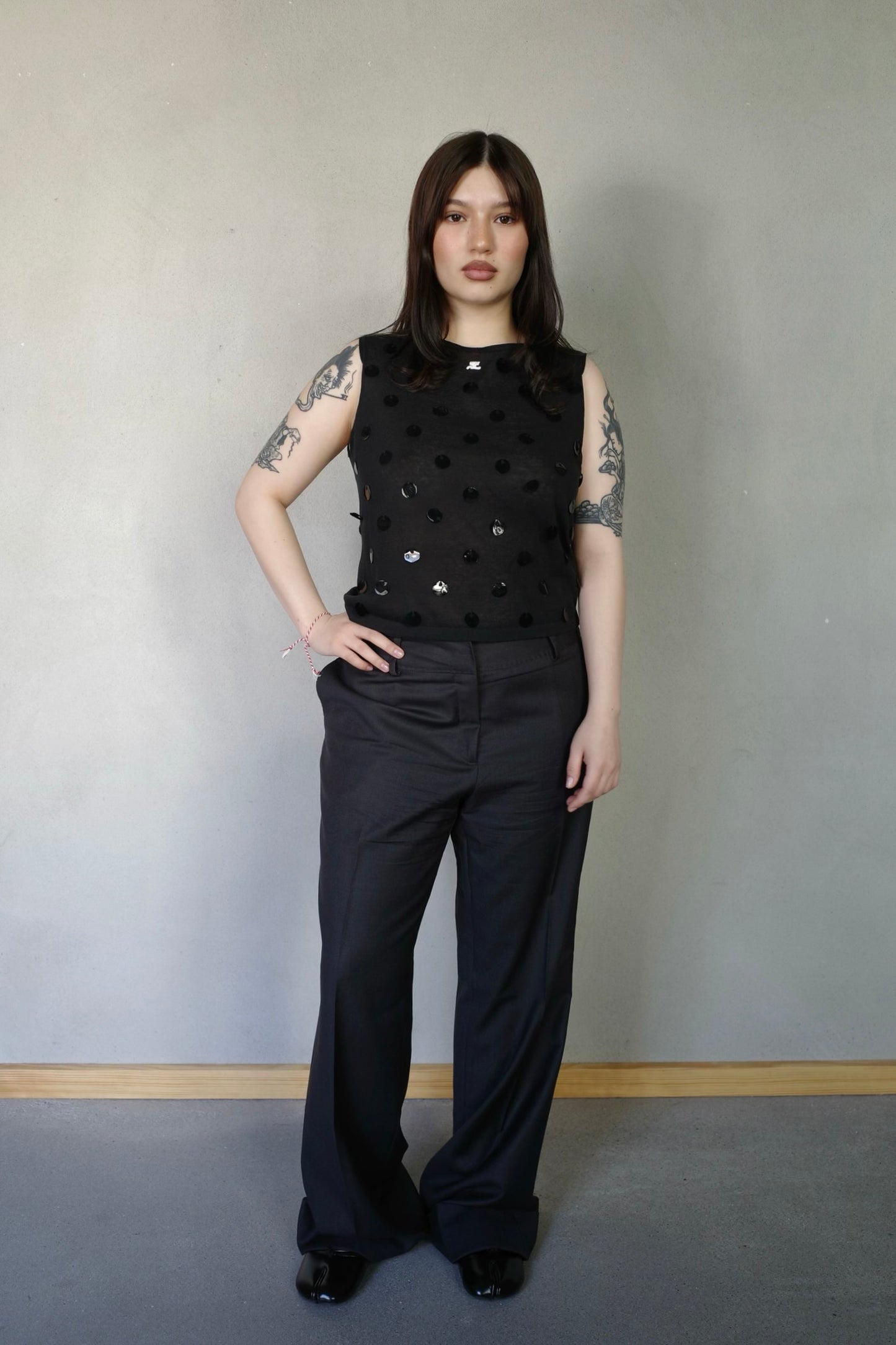 VINTAGE SUIT WOOL PANTS