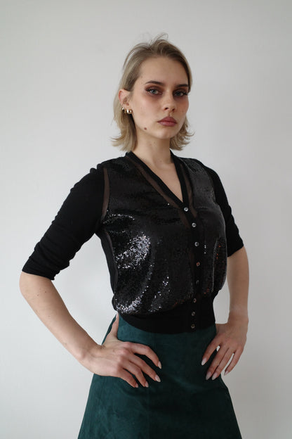 DOLCE & GABBANA CASHMERE CARDIGAN