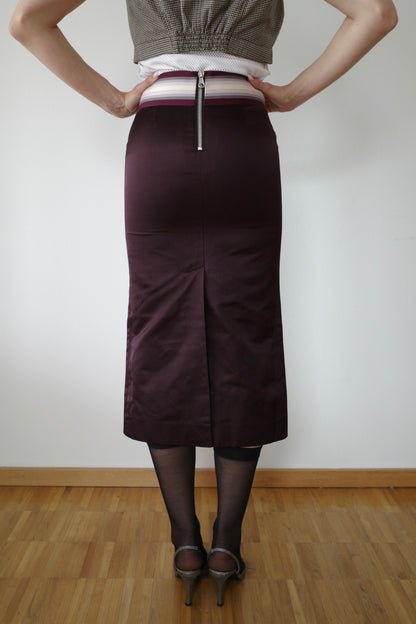 CHLOÉ FW 2002 PHEOBE PHILO SILK SKIRT