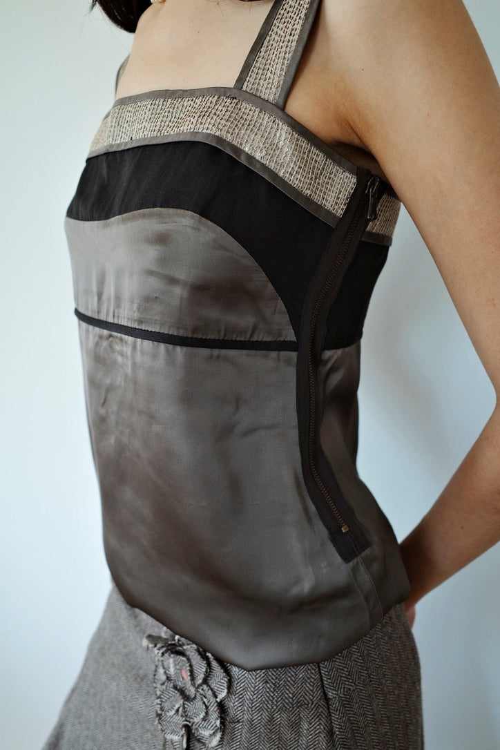 ANNA PIANURA SILKY TANKTOP