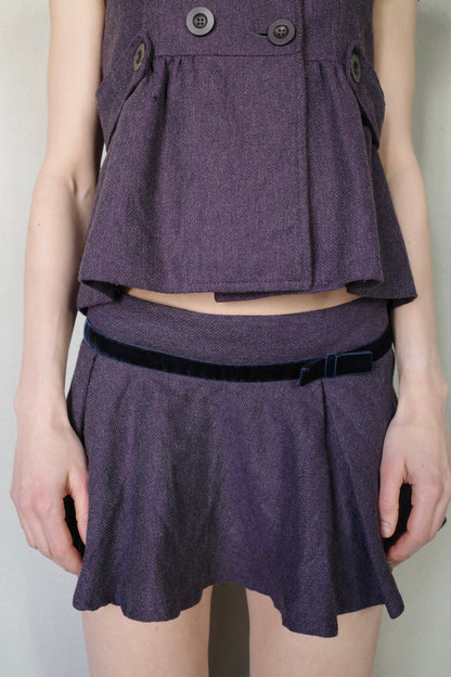 VINTAGE TWO PIECE WOOL SET
