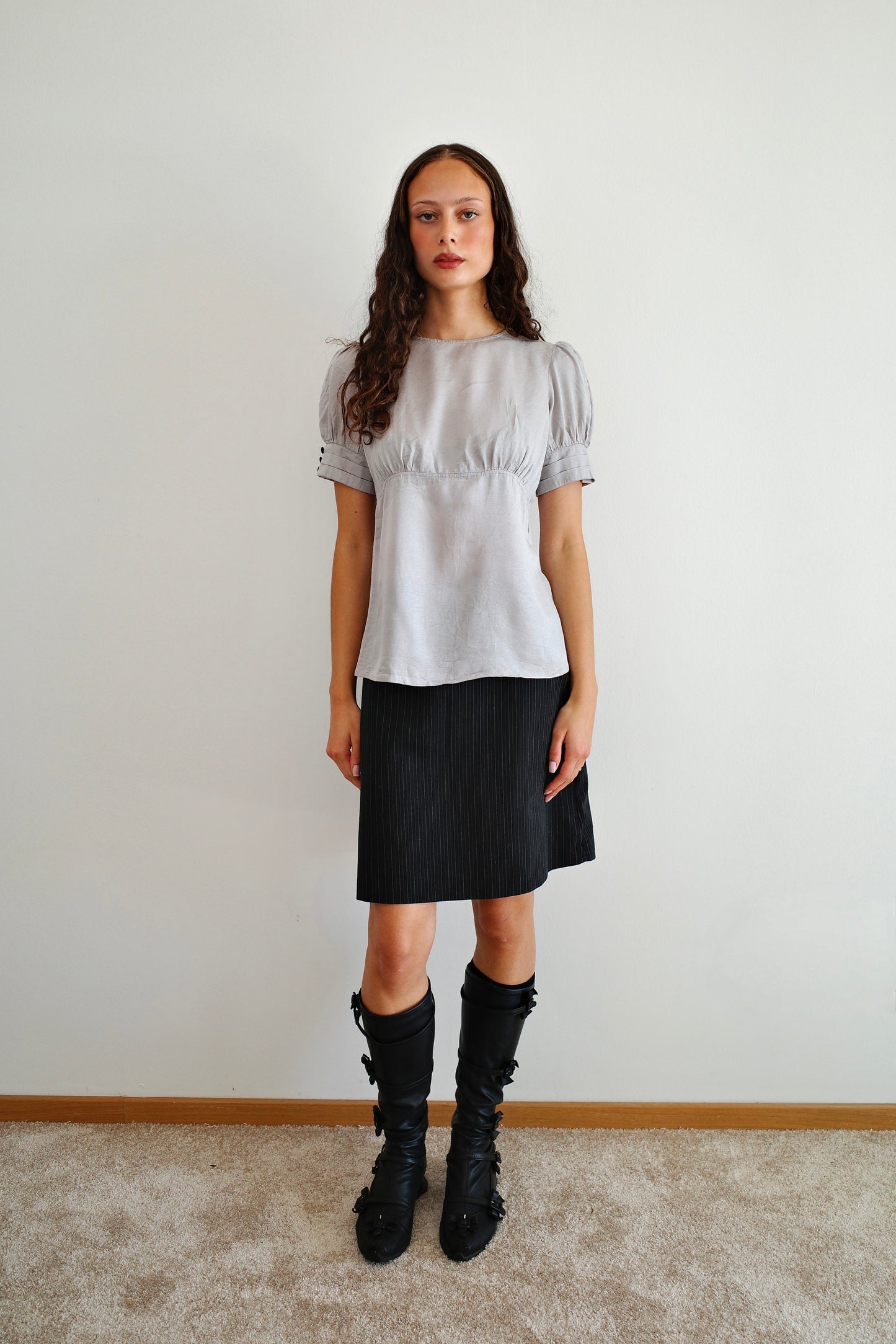 DELICATE PUFF SLEEVE BLOUSE