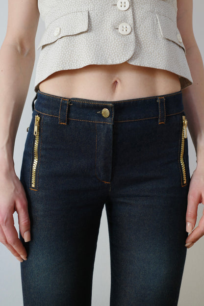 CHLOÉ S/S 2001 DENIM PANTS BY STELLA MCCARTNEY