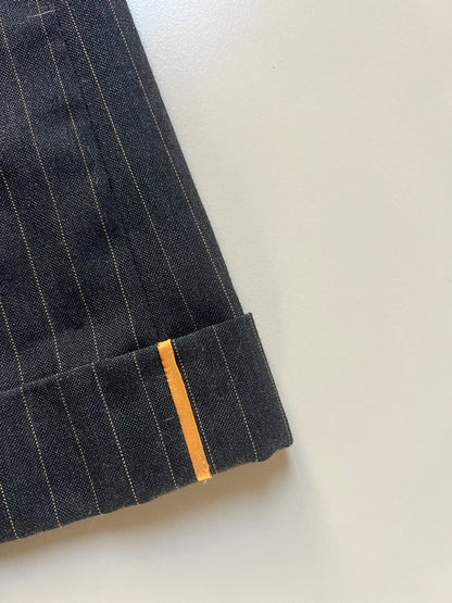 VINTAGE PINSTRIPE SUIT PANTS