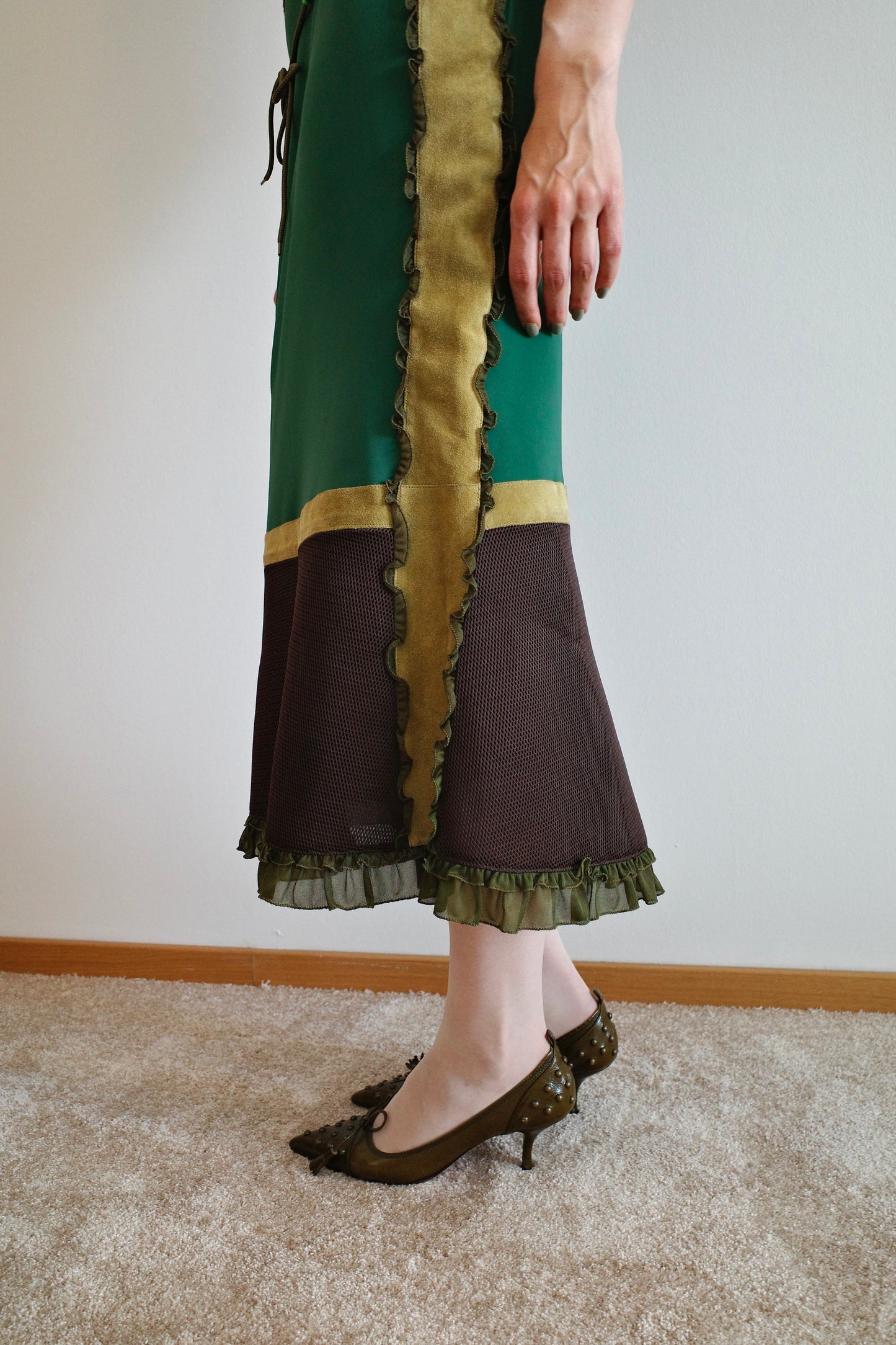 MIU MIU F/W1999 MESH SKIRT