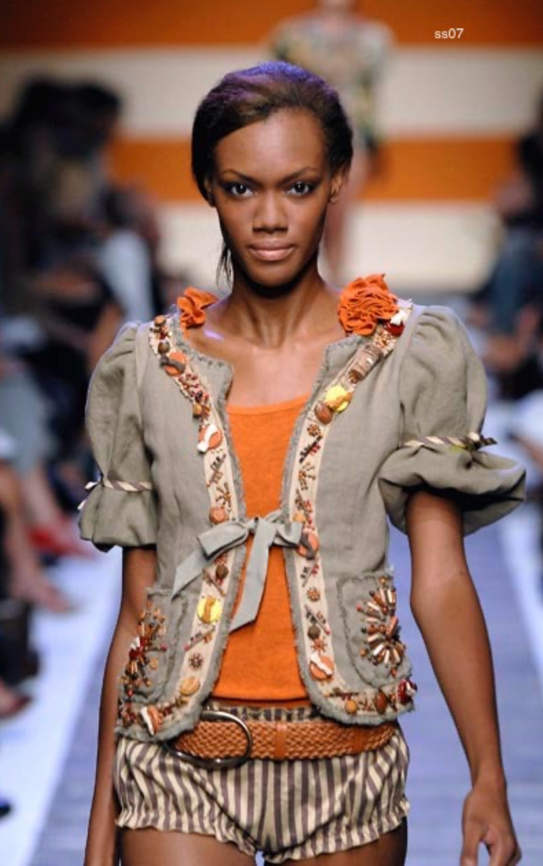 MOSCHINO S/S 2007 LINEN BLAZER